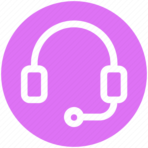 Earphone, headphone, headset, listening, telemarketer icon - Download on Iconfinder