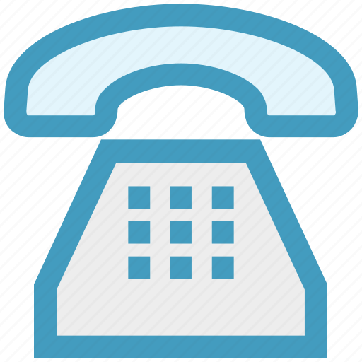 Call, handset, landline, old, phone, telephone icon - Download on Iconfinder