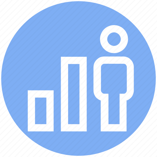 Analytics, business, chart, graph, growth, user icon - Download on Iconfinder