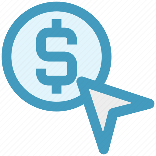 Arrow, business, coin, currency, dollar, money icon - Download on Iconfinder