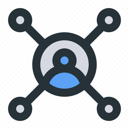 Business, connection, group, management, network, people, team work icon - Download on Iconfinder