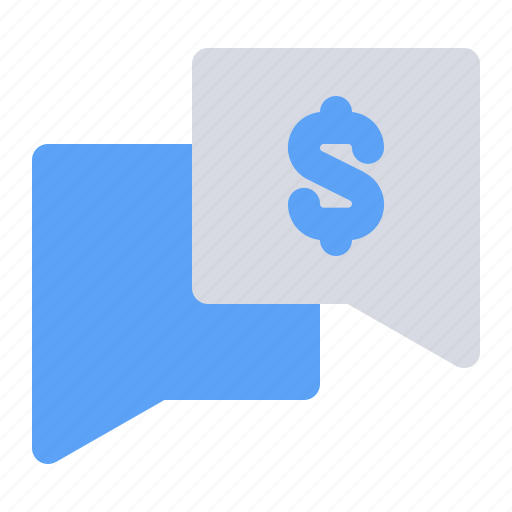 Business, chat, communication, conversation, dollar, management, message icon - Download on Iconfinder