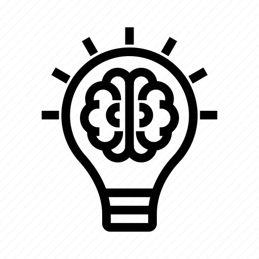 Idea, invention, illumination, mind, brain icon - Download on Iconfinder