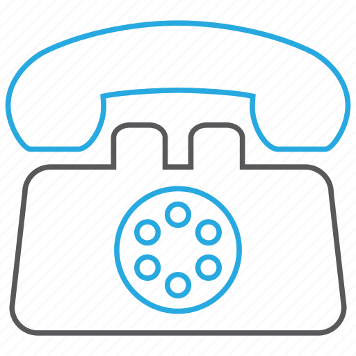 Call, contact us, landline, telephone icon - Download on Iconfinder