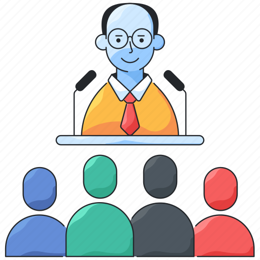 Business conference, business-meeting, business training, meeting, conference, business coaching, seminar icon - Download on Iconfinder