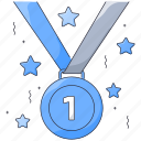 medal, award, winner, prize, badge, achievement, reward