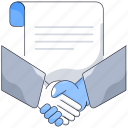 agreement, contract, deal, document, handshake, partnership, paper