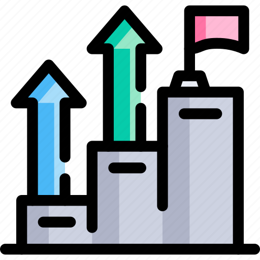 Achievement, business, growth, marketing, mission, planning icon - Download on Iconfinder