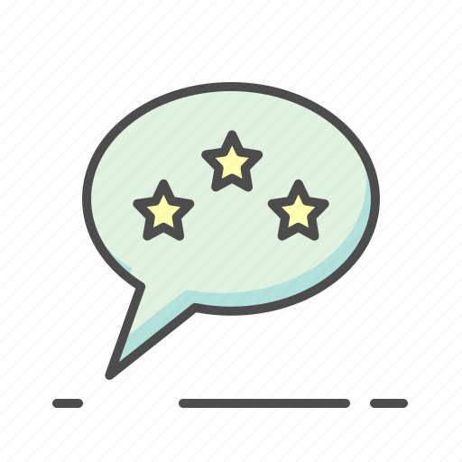 Bubble, comment, customer, feedback, ratings icon - Download on Iconfinder