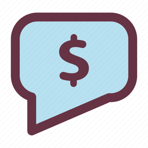 Business, chat, communication, dollar, message, money icon - Download on Iconfinder