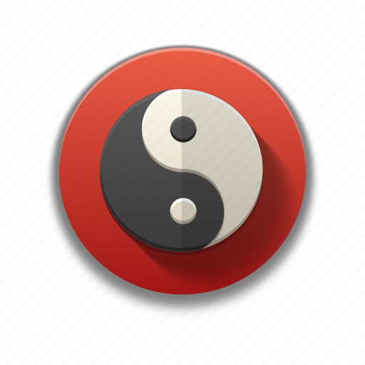 Chinese symbol, colorful, flat icon, force, spiritual, yin yang icon - Download on Iconfinder