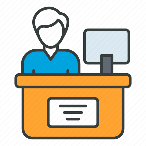 Business, computer, office, secretary icon - Download on Iconfinder