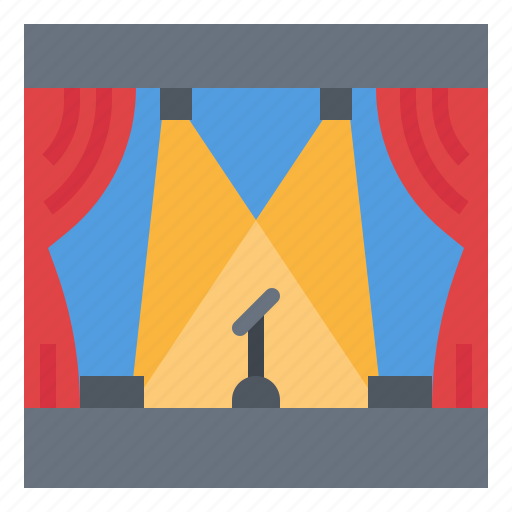 Business, conference, meeting, stage icon - Download on Iconfinder