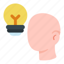 brainstorming, bulb, idea, innovation, lightbulb, people, thought