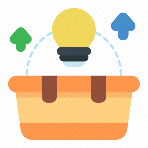 Box, bulb, creative, infographic, network, thinking icon - Download on Iconfinder