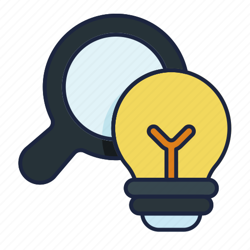 Bulb, business, concept, lightbulb, search, idea, creative icon - Download on Iconfinder