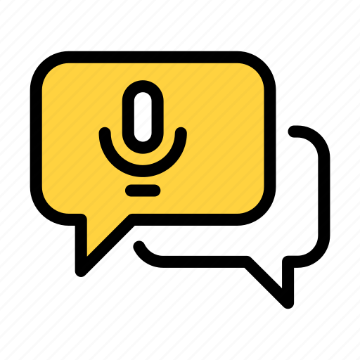 Communication, chat, voice, media, conversation icon - Download on Iconfinder