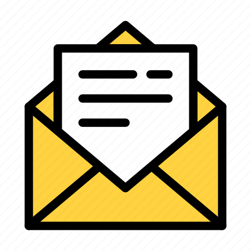 Email, message, open, inbox, communication icon - Download on Iconfinder