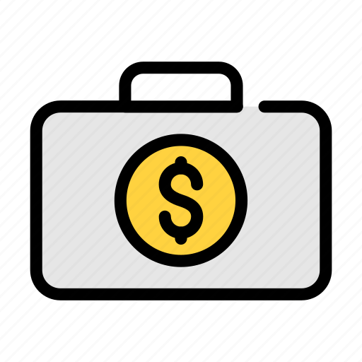 Portfolio, dollar, business, finance, money icon - Download on Iconfinder