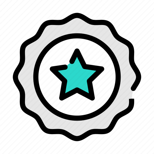 Starred, favorite, badge, success, award icon - Download on Iconfinder