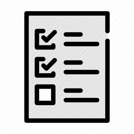 Tasklist, checklist, document, records, business icon - Download on Iconfinder