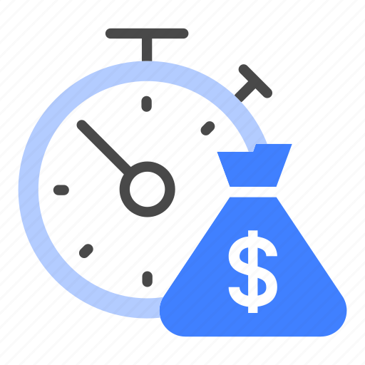 Time, money, budget, cost, motivation, productivity, efficiency icon - Download on Iconfinder