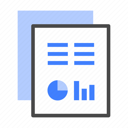 Business, report, financial, summary, analysis, revenue report, executive summary icon - Download on Iconfinder