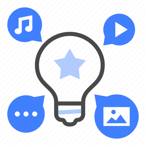Content, marketing, storytelling, feedback, review, social media icon - Download on Iconfinder