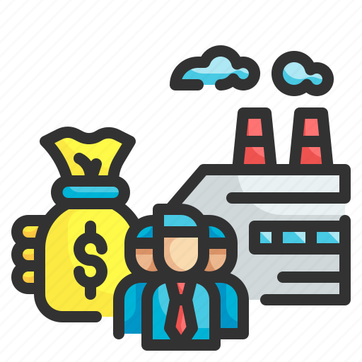 Resource, company, management, factory, pollution icon - Download on Iconfinder