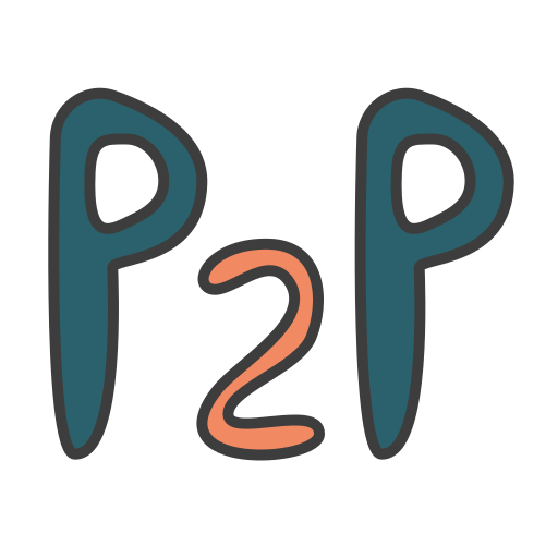 Business model, p2p, peer 2 peer, peer to peer icon - Free download