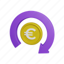 arrow, euro, currency, money, finance