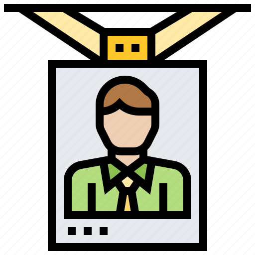 Badge, businessman, card, employee, id icon - Download on Iconfinder