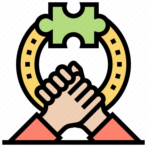 Collaboration, deal, handshake, partnership, team icon - Download on Iconfinder