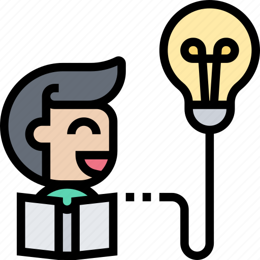 Knowledge, learning, intelligence, educate, creativity icon - Download on Iconfinder