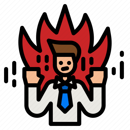 Fight, cheer, fire, hand, fighting icon - Download on Iconfinder