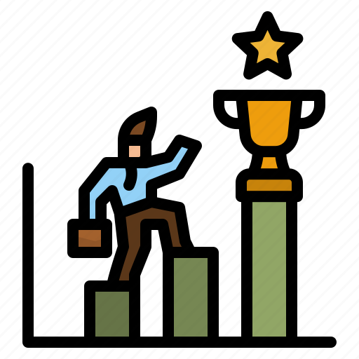 Reward, growth, graph, business, prize icon - Download on Iconfinder