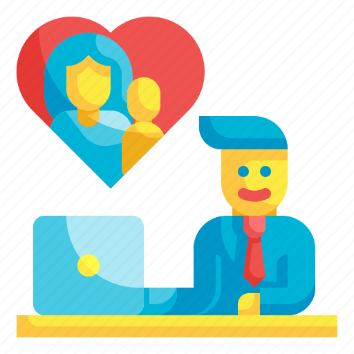 Family, working, business, businessman, technology icon - Download on Iconfinder