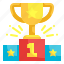 trophy, podium, success, reward, award 
