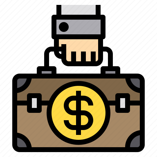 Bag, business, cash, man, money icon - Download on Iconfinder
