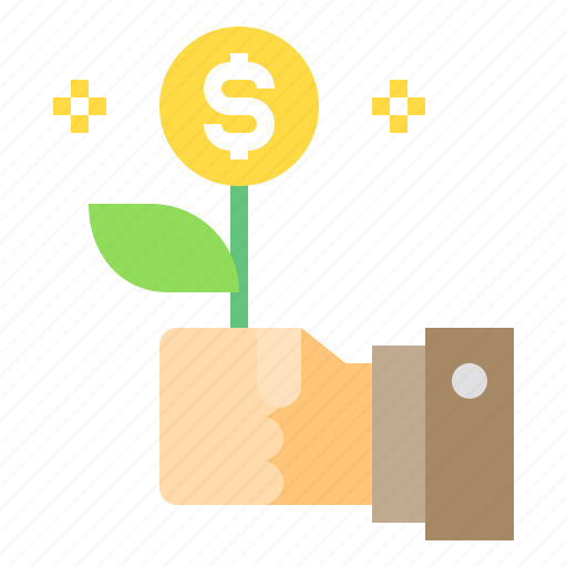 Cash, coin, gift, hand, money icon - Download on Iconfinder