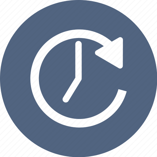 Arrow, clock, history icon - Download on Iconfinder