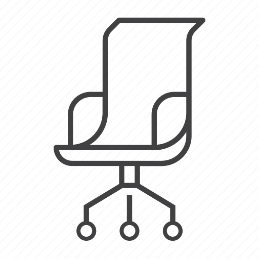 Business, chair, furniture, office, seat, work icon - Download on Iconfinder