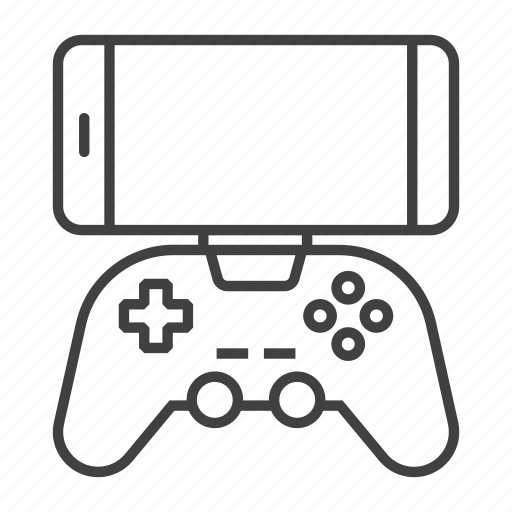 Controller, device, fun, gadget, game, mobile, smartphone icon - Download on Iconfinder