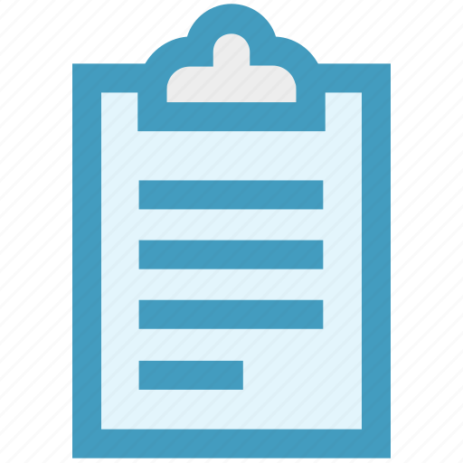 Assessment, business, clipboard, list, report, tasks icon - Download on Iconfinder