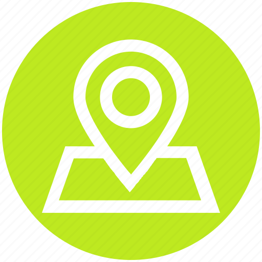 Direction, internet, location, map, map pin, navigation, pin icon - Download on Iconfinder