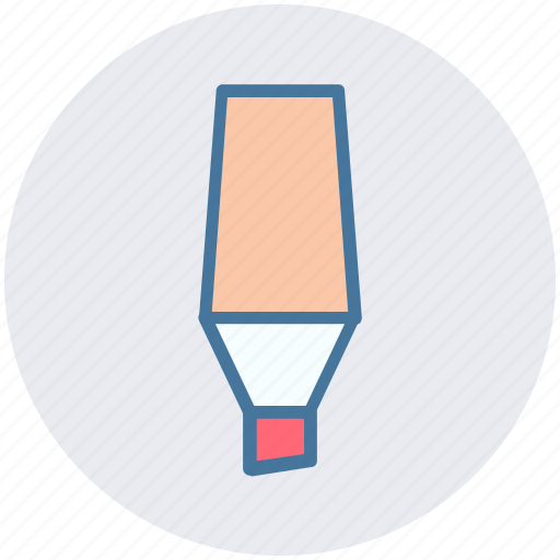 Color fill, education, felt, highlight, marker, pen, tip icon - Download on Iconfinder