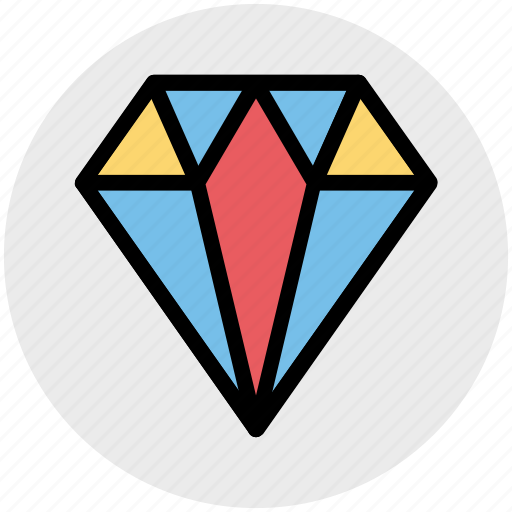 Brilliant, diamond, gem, jewelry, ruby, stone, vision icon - Download on Iconfinder