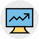 business, chart, graph, lcd, monitor, statistics, stats