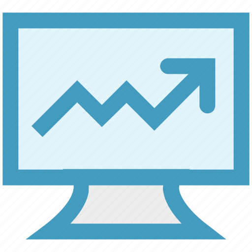Business, chart, graph, lcd, monitor, statistics, stats icon - Download on Iconfinder
