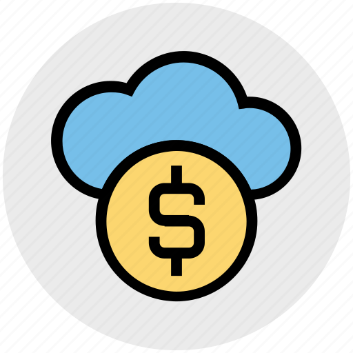 Business, cloud, coin, dollar, fund, internet, platform icon - Download on Iconfinder